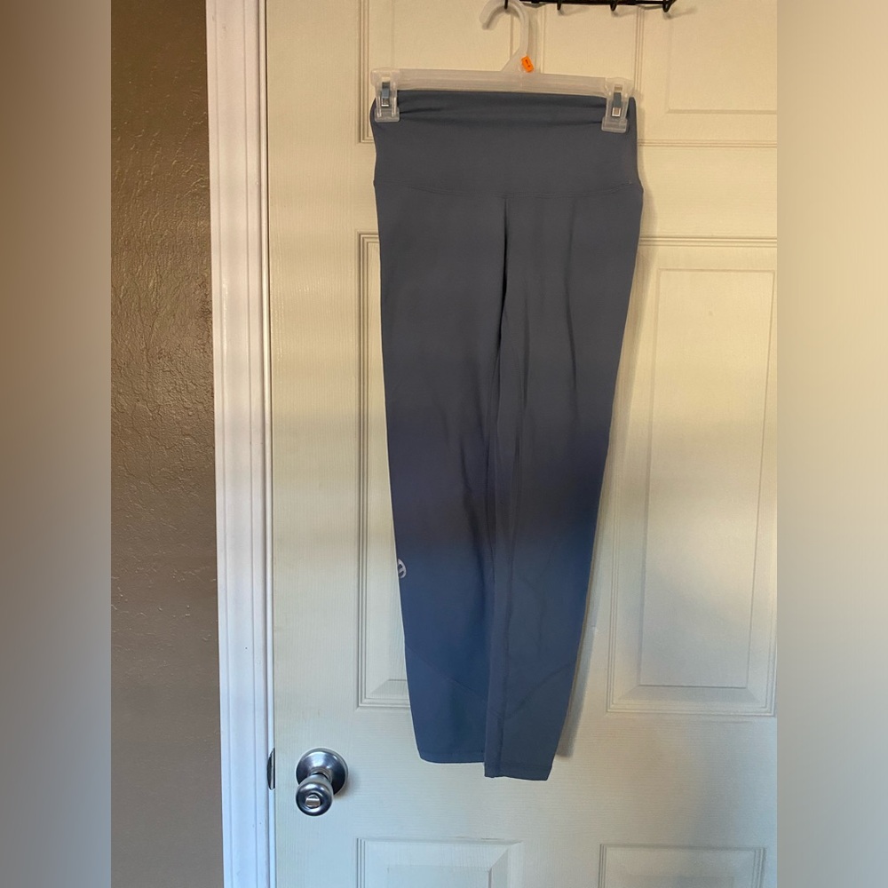 P'tula Gray High-Waist Leggings